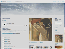 Tablet Screenshot of feralsmusic.bandcamp.com