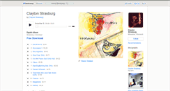 Desktop Screenshot of claytonstrasburg.bandcamp.com