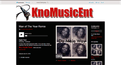 Desktop Screenshot of knomusicent.bandcamp.com