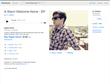 Tablet Screenshot of cjgallopo.bandcamp.com