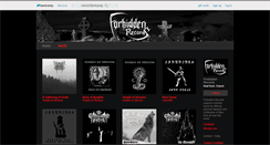 Desktop Screenshot of forbiddenrecords.bandcamp.com