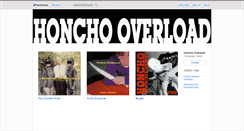 Desktop Screenshot of honchooverload.bandcamp.com