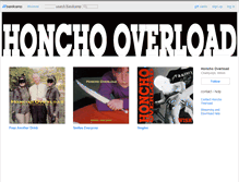Tablet Screenshot of honchooverload.bandcamp.com