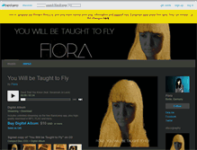 Tablet Screenshot of fiora.bandcamp.com