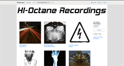 Desktop Screenshot of hioctanerecordings.bandcamp.com