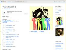 Tablet Screenshot of manohman.bandcamp.com