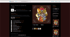 Desktop Screenshot of brainfood.bandcamp.com