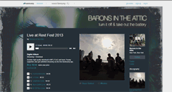 Desktop Screenshot of baronsintheattic.bandcamp.com