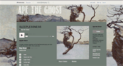 Desktop Screenshot of apetheghost.bandcamp.com