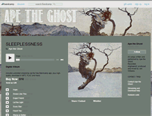Tablet Screenshot of apetheghost.bandcamp.com