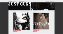 Desktop Screenshot of justguns.bandcamp.com