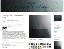 Tablet Screenshot of capac.bandcamp.com