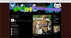 Desktop Screenshot of gunsofparlophone.bandcamp.com