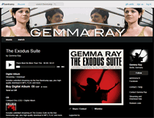 Tablet Screenshot of gemmaray.bandcamp.com