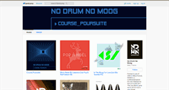 Desktop Screenshot of nodrumnomoog.bandcamp.com