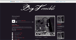 Desktop Screenshot of bigterrible.bandcamp.com
