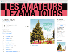 Tablet Screenshot of lezamatours.bandcamp.com
