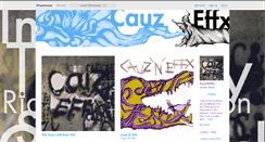 Desktop Screenshot of cauzneffx.bandcamp.com