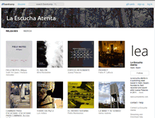 Tablet Screenshot of laescuchaatentaediciones.bandcamp.com