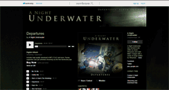 Desktop Screenshot of anightunderwater.bandcamp.com