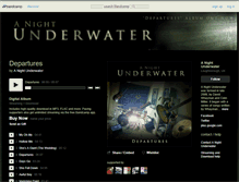 Tablet Screenshot of anightunderwater.bandcamp.com