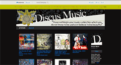 Desktop Screenshot of discusmusic.bandcamp.com