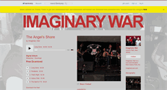 Desktop Screenshot of imaginarywar.bandcamp.com