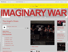 Tablet Screenshot of imaginarywar.bandcamp.com