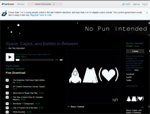Tablet Screenshot of nopunintended.bandcamp.com