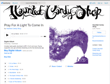 Tablet Screenshot of hauntedcandyshop.bandcamp.com