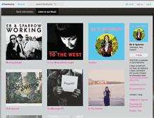Tablet Screenshot of ebandsparrow.bandcamp.com