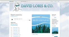 Desktop Screenshot of davidloris.bandcamp.com