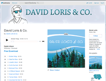 Tablet Screenshot of davidloris.bandcamp.com