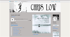 Desktop Screenshot of chrislow.bandcamp.com