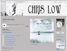 Tablet Screenshot of chrislow.bandcamp.com