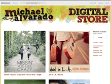 Tablet Screenshot of michaelalvarado.bandcamp.com