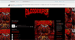 Desktop Screenshot of bloodbeast.bandcamp.com