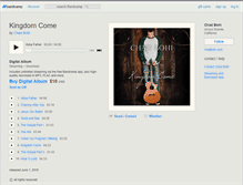 Tablet Screenshot of chadbohi.bandcamp.com