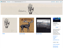 Tablet Screenshot of headwater.bandcamp.com