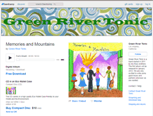 Tablet Screenshot of greenrivertonic.bandcamp.com