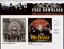 Tablet Screenshot of dubiedigitalmusic.bandcamp.com