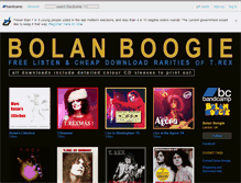 Tablet Screenshot of bolan-boogie.bandcamp.com