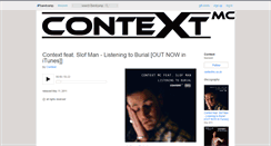 Desktop Screenshot of contextmc.bandcamp.com