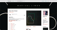 Desktop Screenshot of marisollimon.bandcamp.com