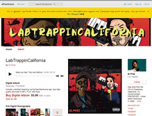 Tablet Screenshot of elprez.bandcamp.com