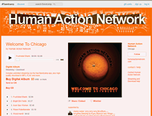 Tablet Screenshot of humanactionnetwork.bandcamp.com