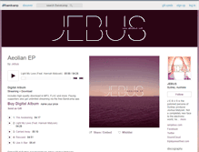 Tablet Screenshot of jebus.bandcamp.com