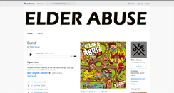 Desktop Screenshot of elderabuse.bandcamp.com