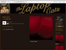 Tablet Screenshot of laptopcats.bandcamp.com