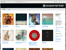 Tablet Screenshot of exponential.bandcamp.com
